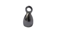 Terminal Campana para Borlas y Flecos - Plateado