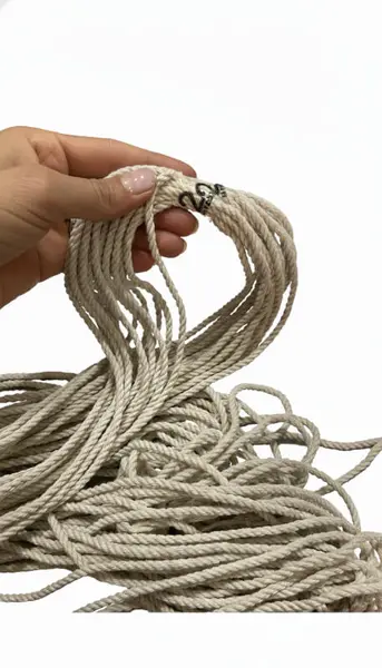 Piola de Algodón 3 cabos - 4.2 mm