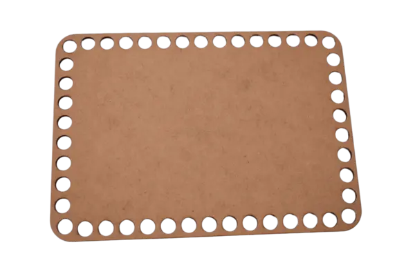 Base de MDF para Tejer 30 cm - (Circular, Cuadrada, Rectangular y más)