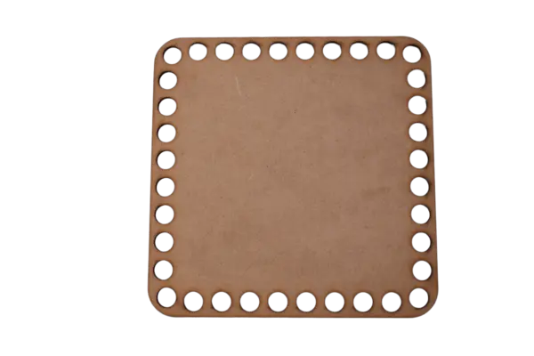 Base de MDF para Tejer 40 cm - (Circular, Cuadrada)