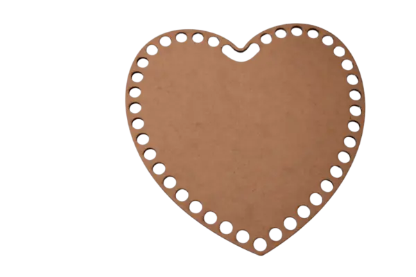 Base de MDF para Tejer 20 cm - (Circular, Cuadrada, Corazón y más)